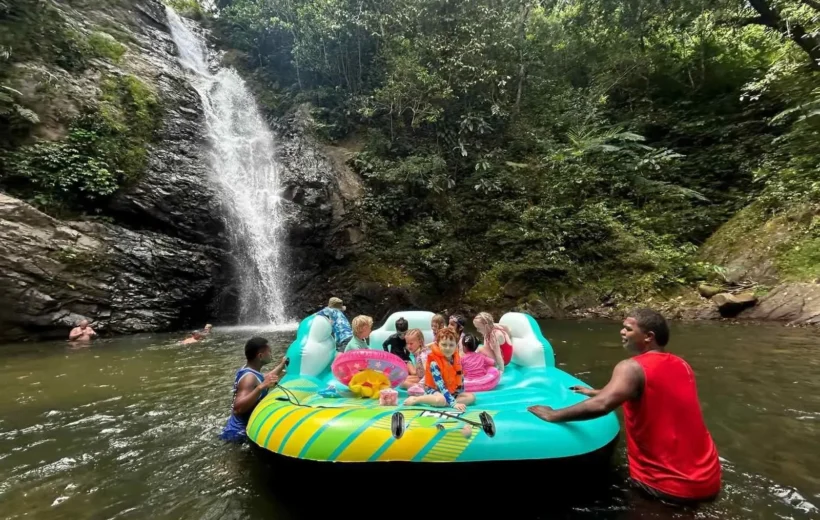 Biausevu Waterfall & Hiking Tour in Sigatoka Fiji